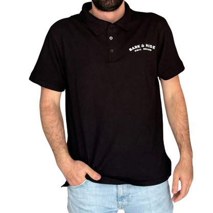 Polo Clásica Modelo Hide Color Negro