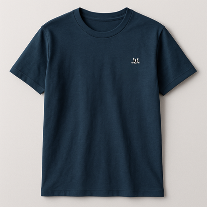 Playera Manga Corta Modelo Bark Color Verde Oscuro