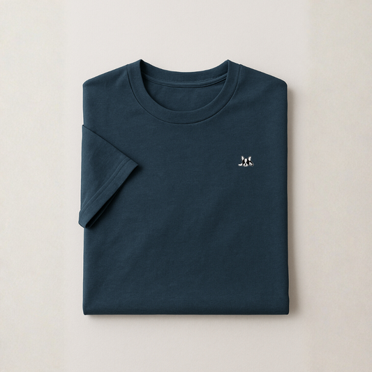 Playera Manga Corta Modelo Bark Color Verde Oscuro