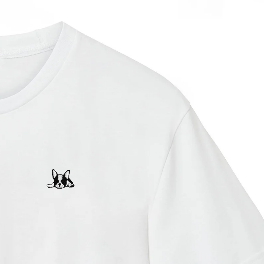 Playera Manga Corta Modelo Bark Color Blanco