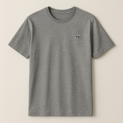 Playera Manga Corta Modelo Bark Color Gris