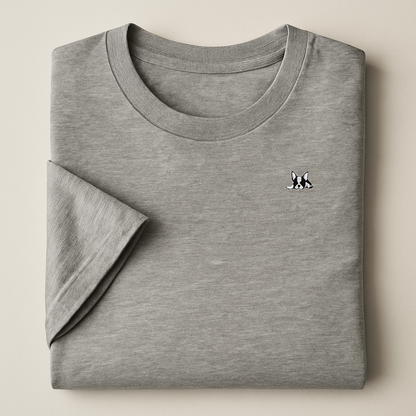 Playera Manga Corta Modelo Bark Color Gris