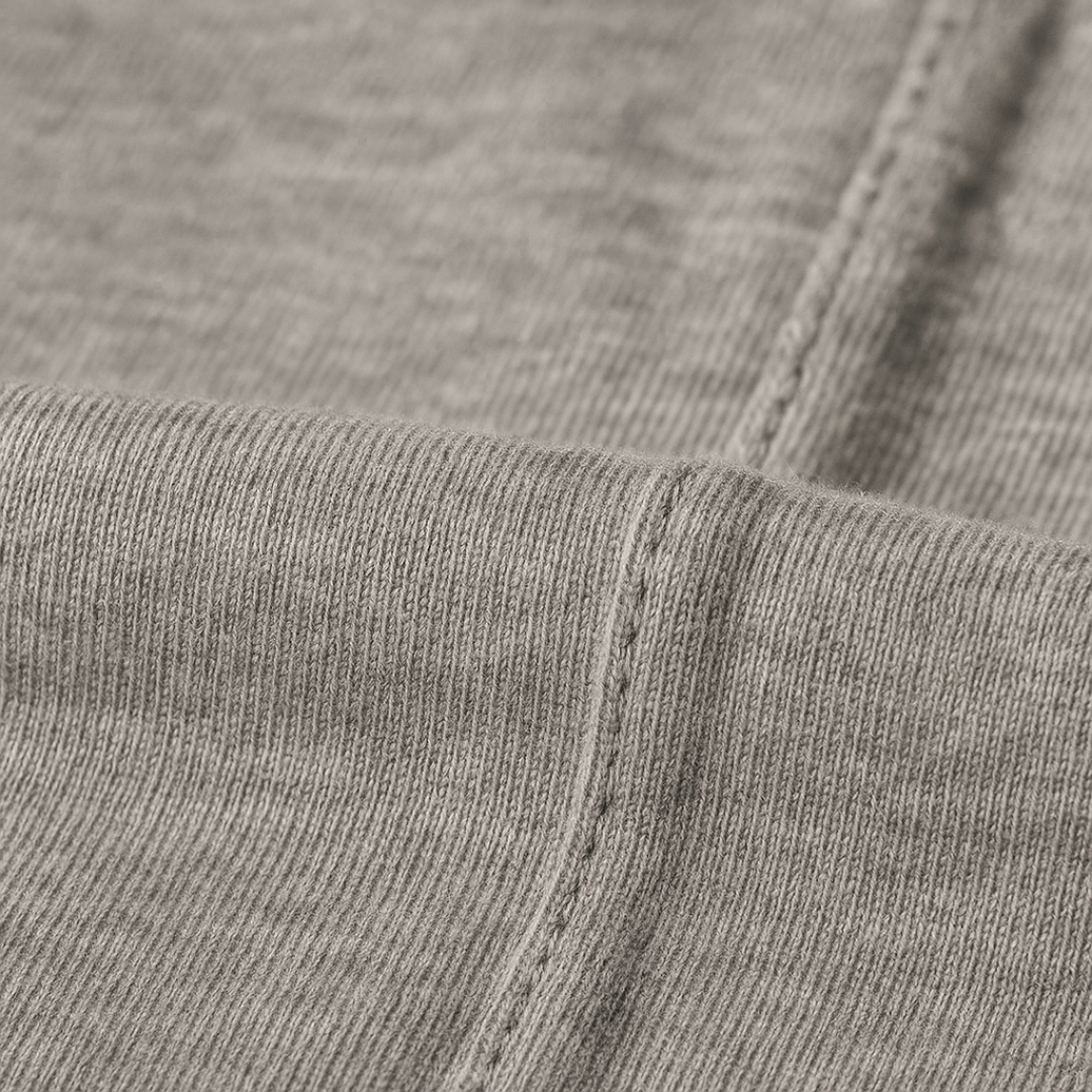 Playera Manga Corta Modelo Bark Color Gris