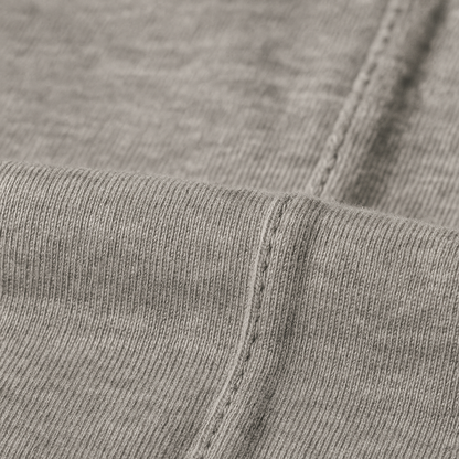 Playera de algodón manga corta casual para hombre Bark  Gris