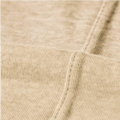 Playera de algodón manga corta casual para hombre Bark  Beige