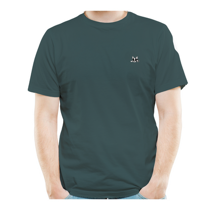 Set 3 Playeras Hombre Cuello Redondo Manga Corta Modelo Bark