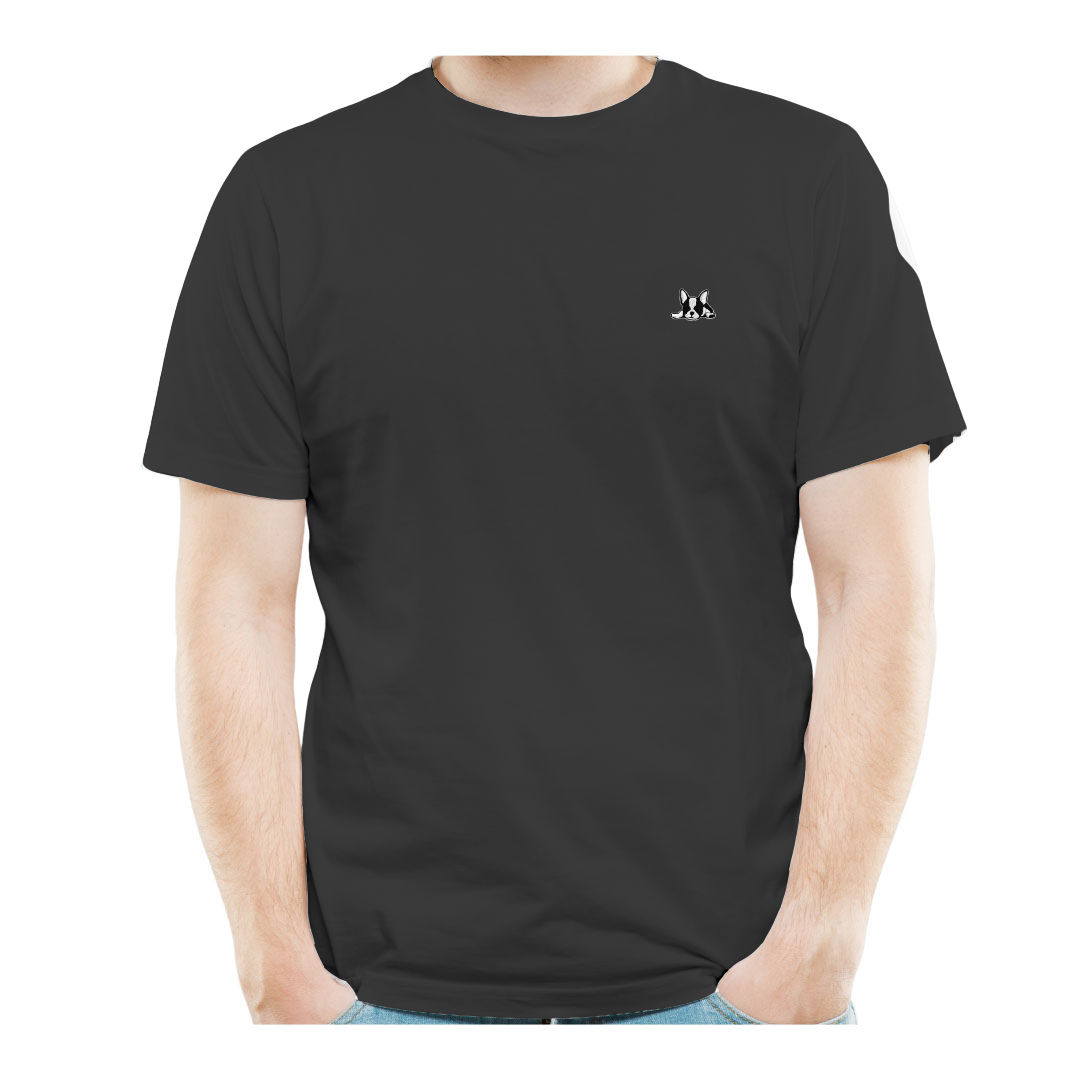 Set 3 Playeras Hombre Cuello Redondo Manga Corta Modelo Bark