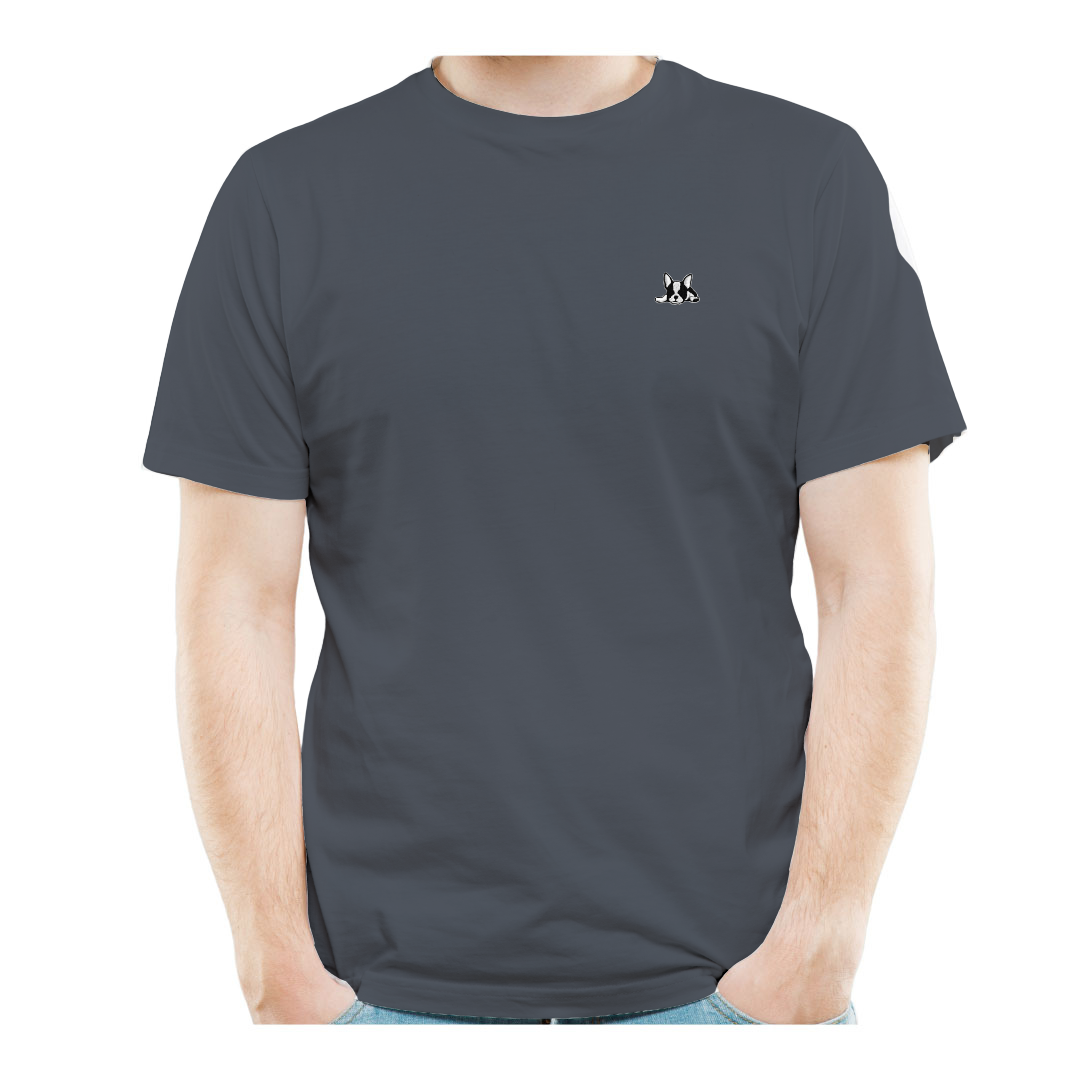 Set 3 Playeras Hombre Cuello Redondo Manga Corta Modelo Bark