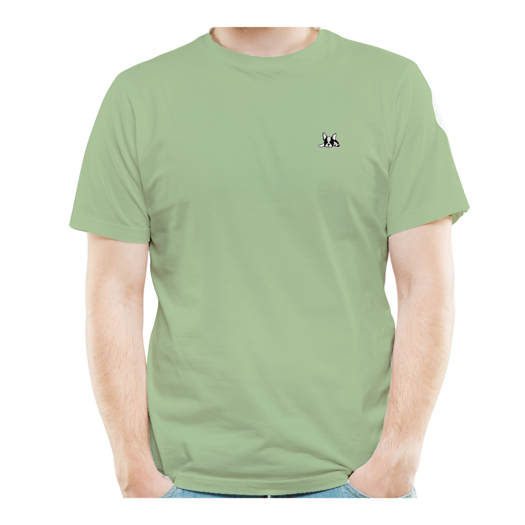 Set 3 Playeras Hombre Cuello Redondo Manga Corta Modelo Bark