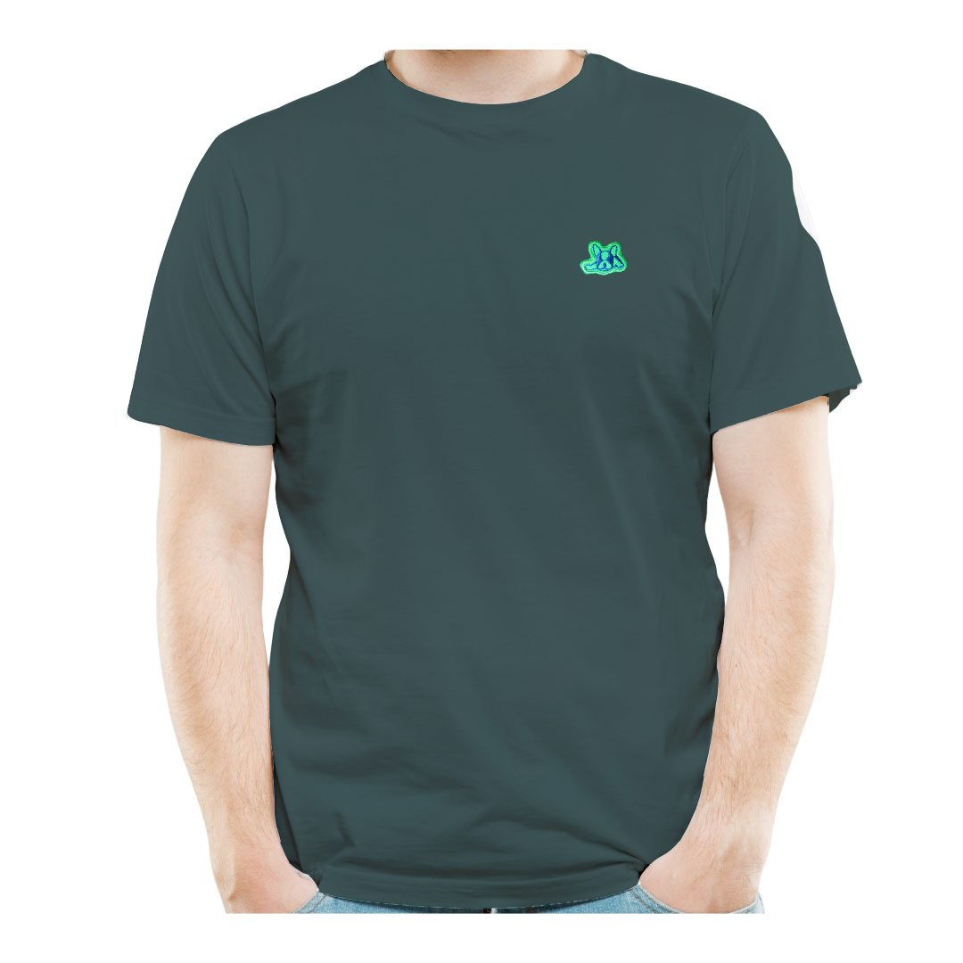 Set 3 Playeras Hombre Cuello Redondo Manga Corta Modelo Bark en Contraste