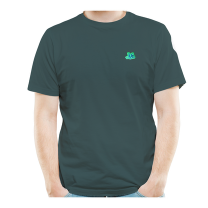 Set 3 Playeras Hombre Cuello Redondo Manga Corta Modelo Bark en Contraste