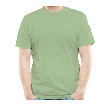 Set 3 Playeras Hombre Cuello Redondo Manga Corta Modelo Hide En Contraste