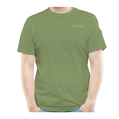 Set 3 Playeras Hombre Cuello Redondo Manga Corta Modelo Hide En Contraste